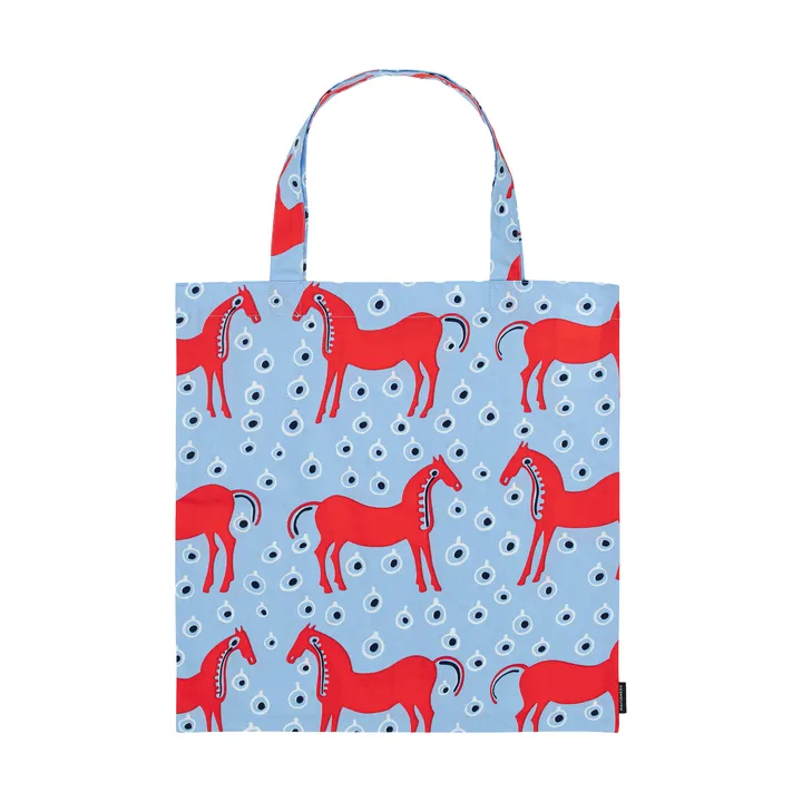 Sac Musta Tamma 44x43 cm - Light blue-red-black - Marimekko