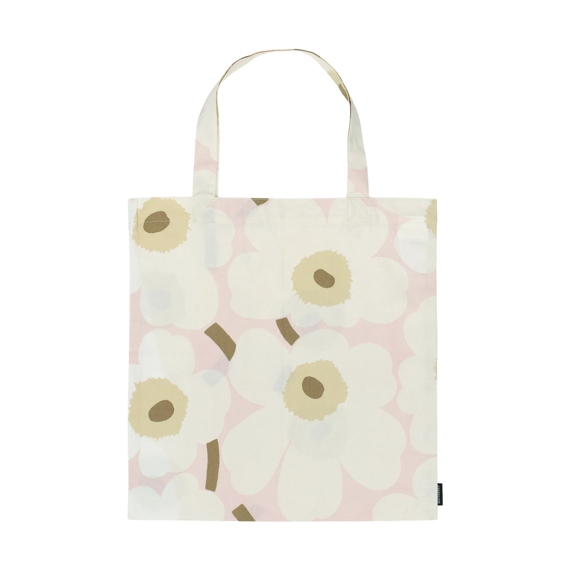 Sac Pieni Unikko 44x43 cm, Pink-off white-sand Marimekko
