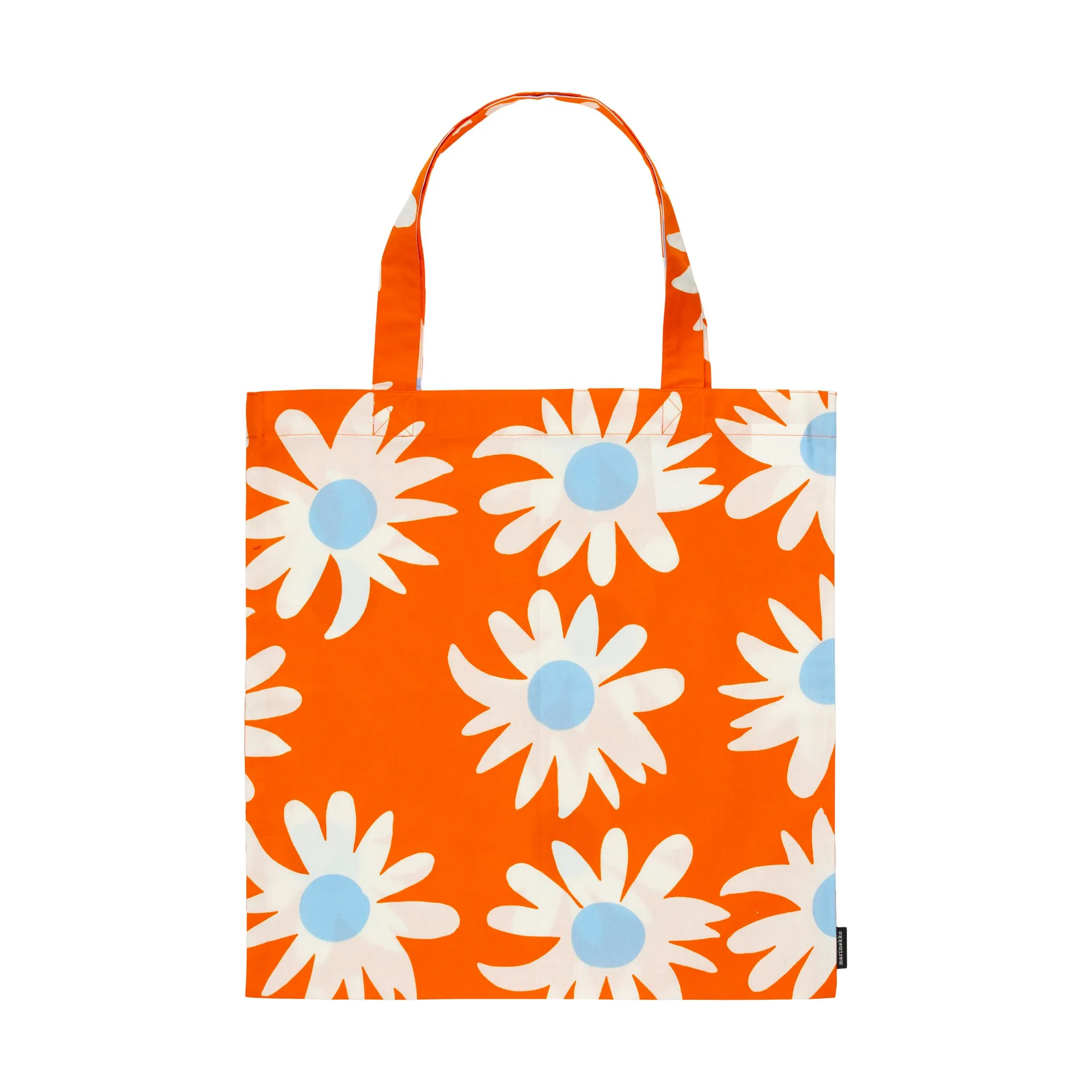 Sac Rakastaa ei rakasta 44x43 cm, Orange-Off-white-light blue Marimekko