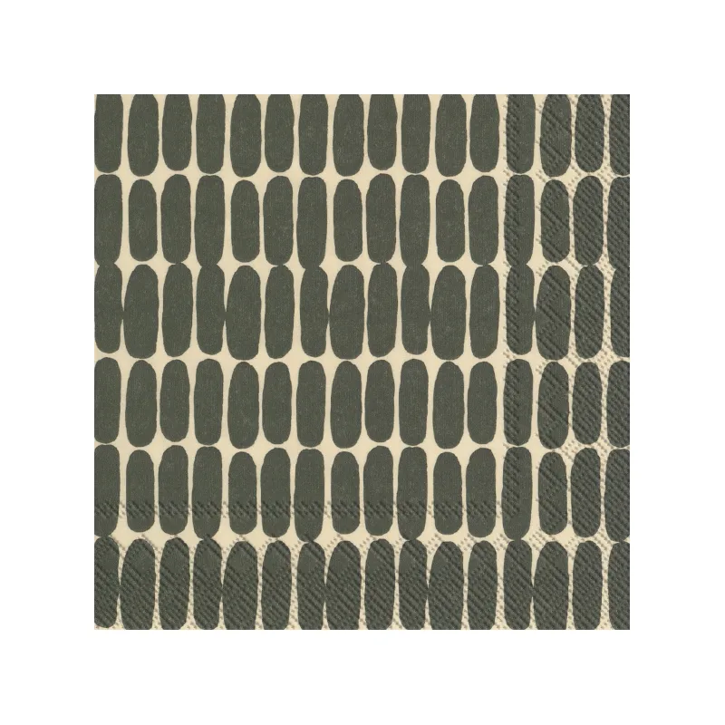 Serviette Alku 33x33 cm Lot de 20, Green Marimekko