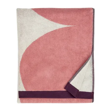 Serviette de bain Härkä 150x70 cm - blanc-rose-rouge - Marimekko