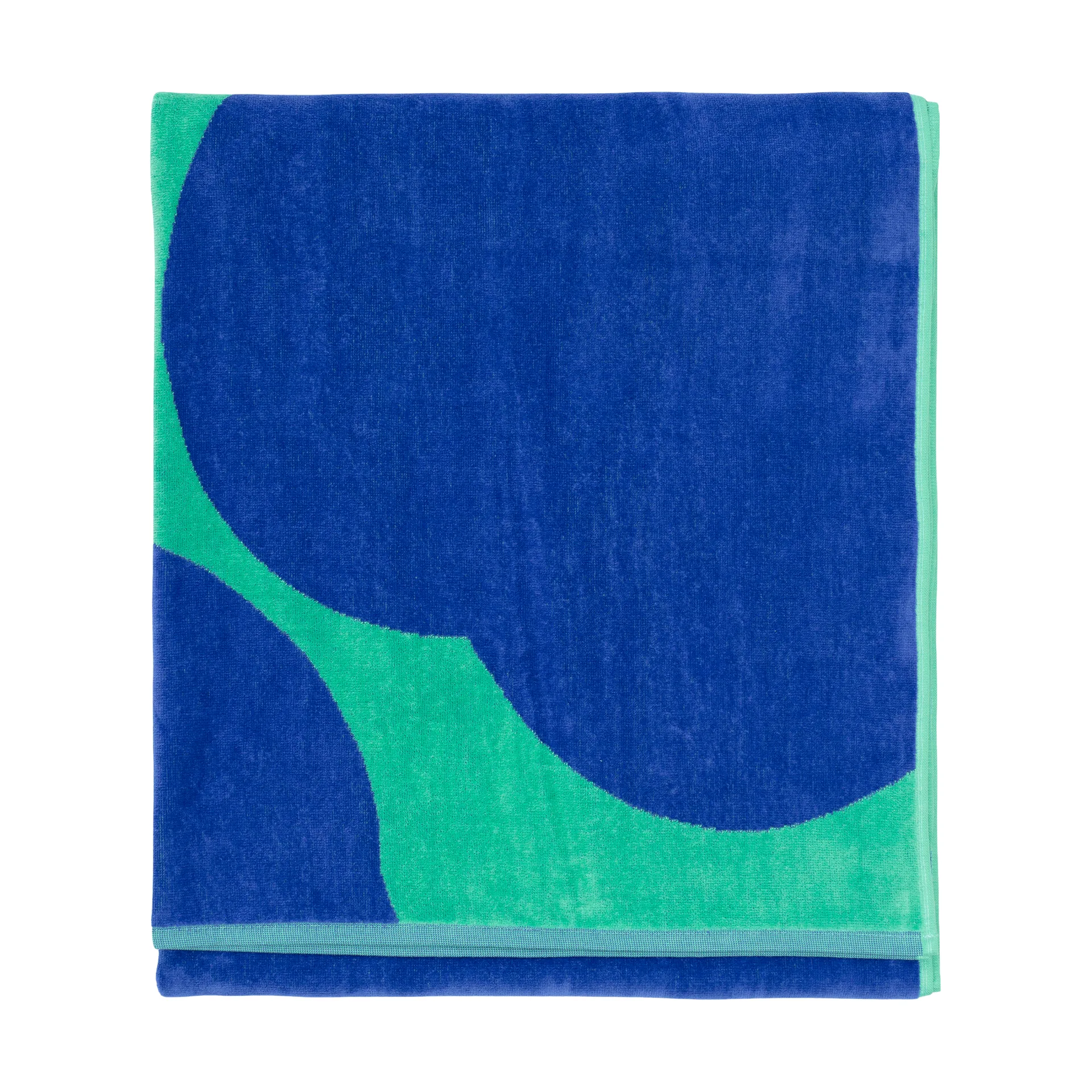Serviette de bain Iso Unikko, Teal-blue, 100x180 cm Marimekko