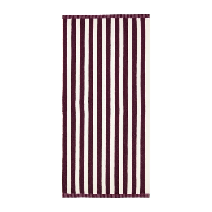 Serviette de bain Nimikko 70x140 cm - Plum-off white - Marimekko