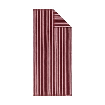 Serviette de bain Raide 70x150 cm - Bordeaux-rose - Marimekko