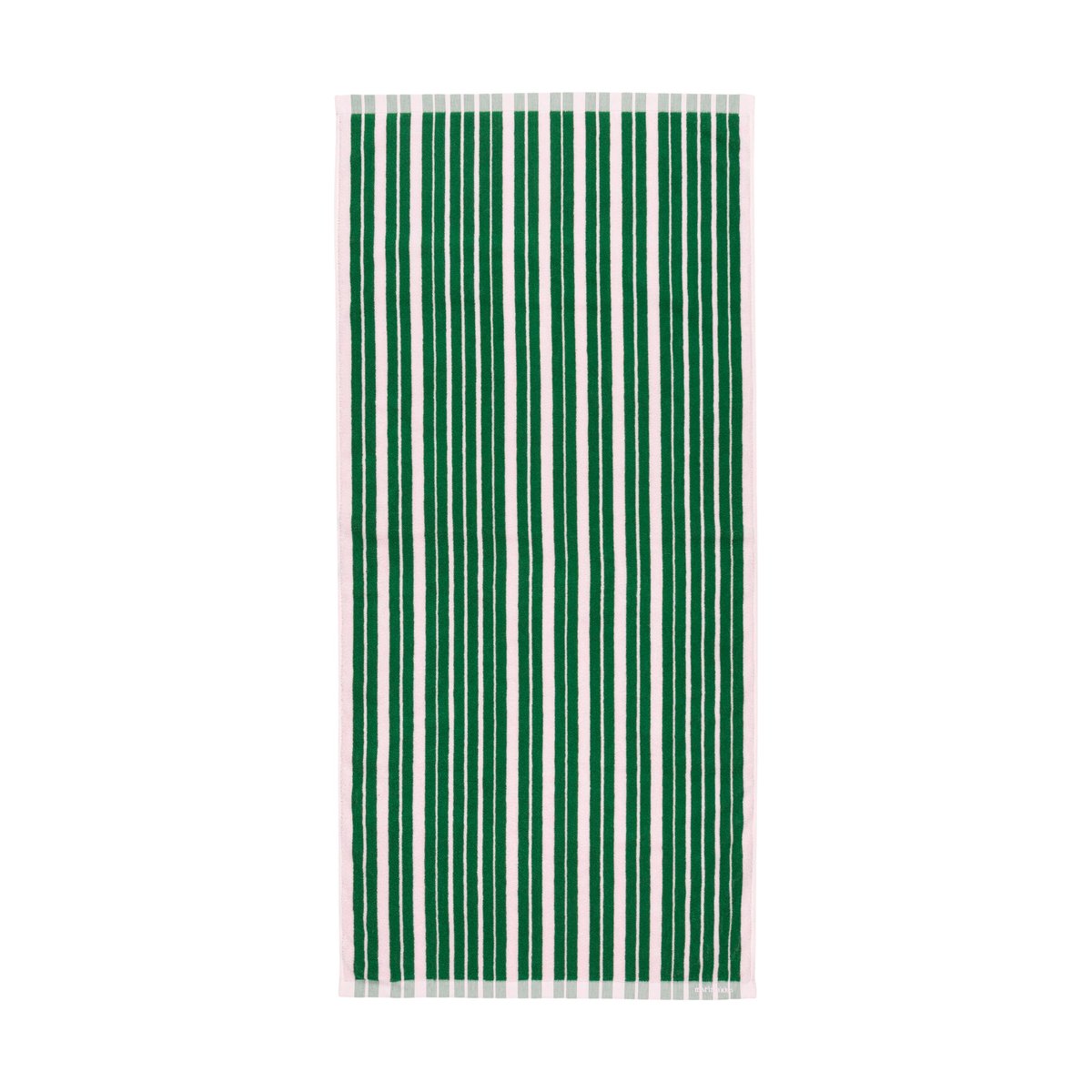 Marimekko Serviette de bain Raide 70x150 cm Green-light pink