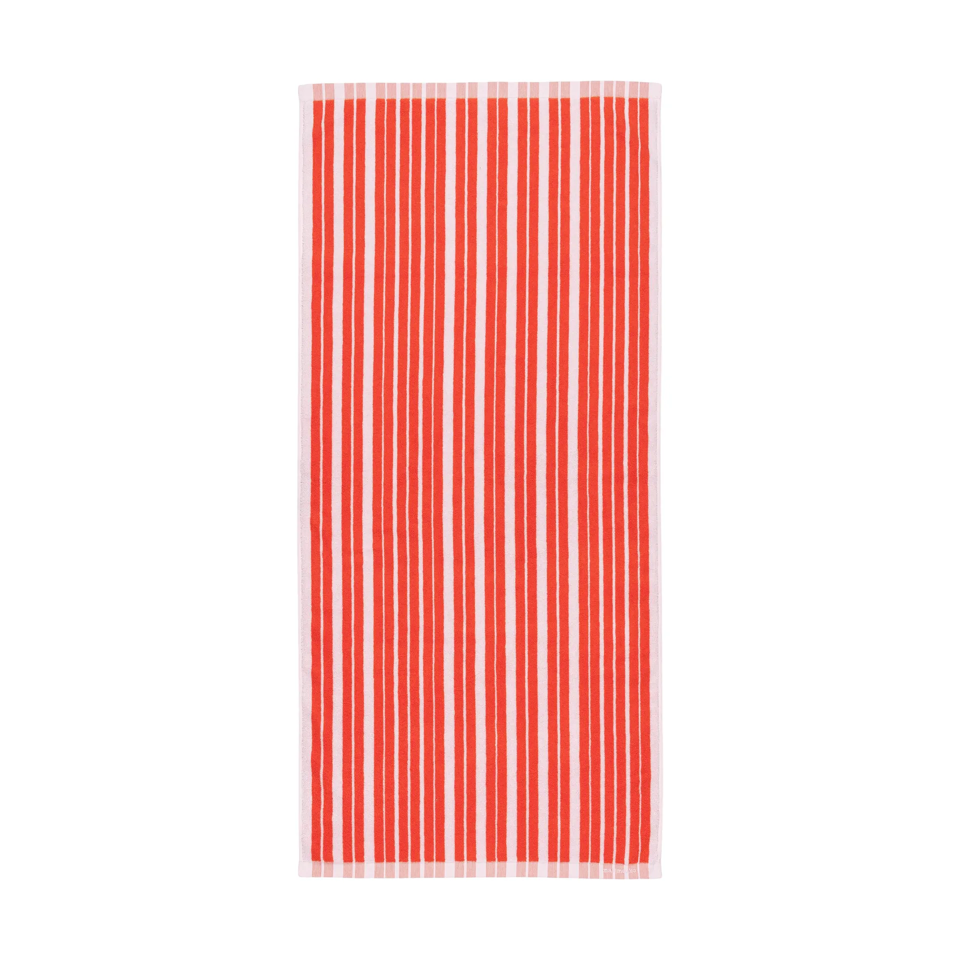 Serviette de bain Raide 70x150 cm, Red-light pink Marimekko
