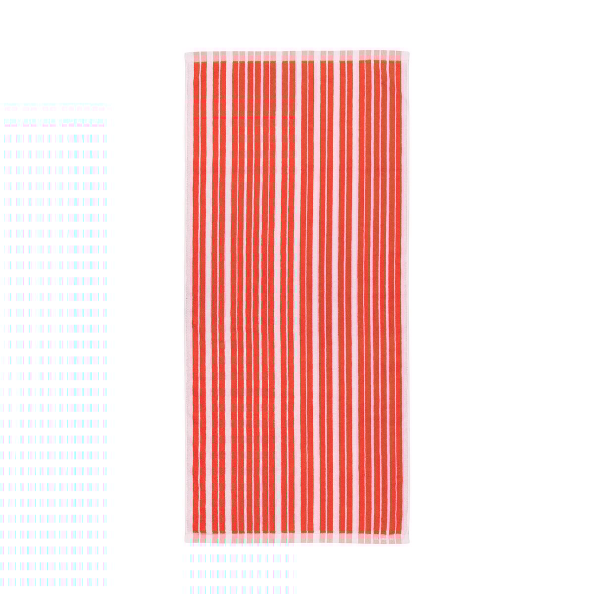 Marimekko Serviette de bain Raide 70x150 cm Red-light pink