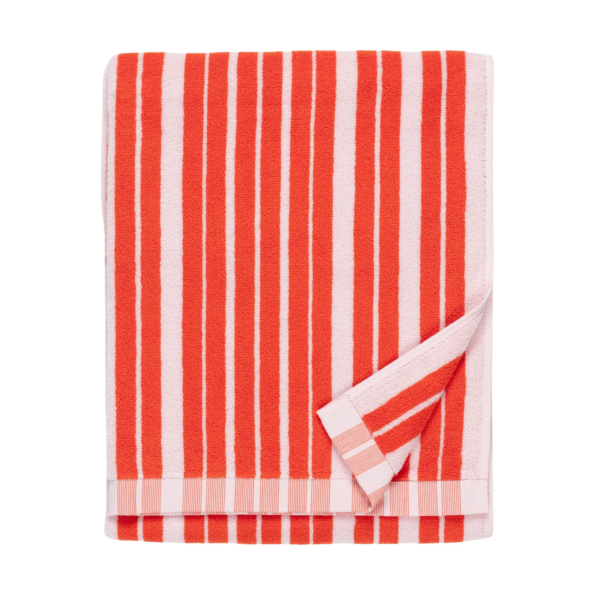 Serviette de bain Raide 70x150 cm, Red-light pink Marimekko