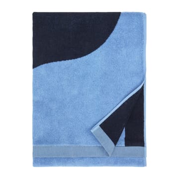 Serviette de bain Seireeni 70x150 cm - Bleu foncé-bleu - Marimekko