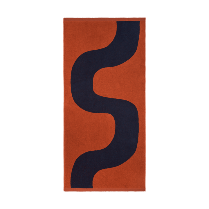 Serviette de bain Seireeni 70x150 cm - Rooibos-dark blue - Marimekko