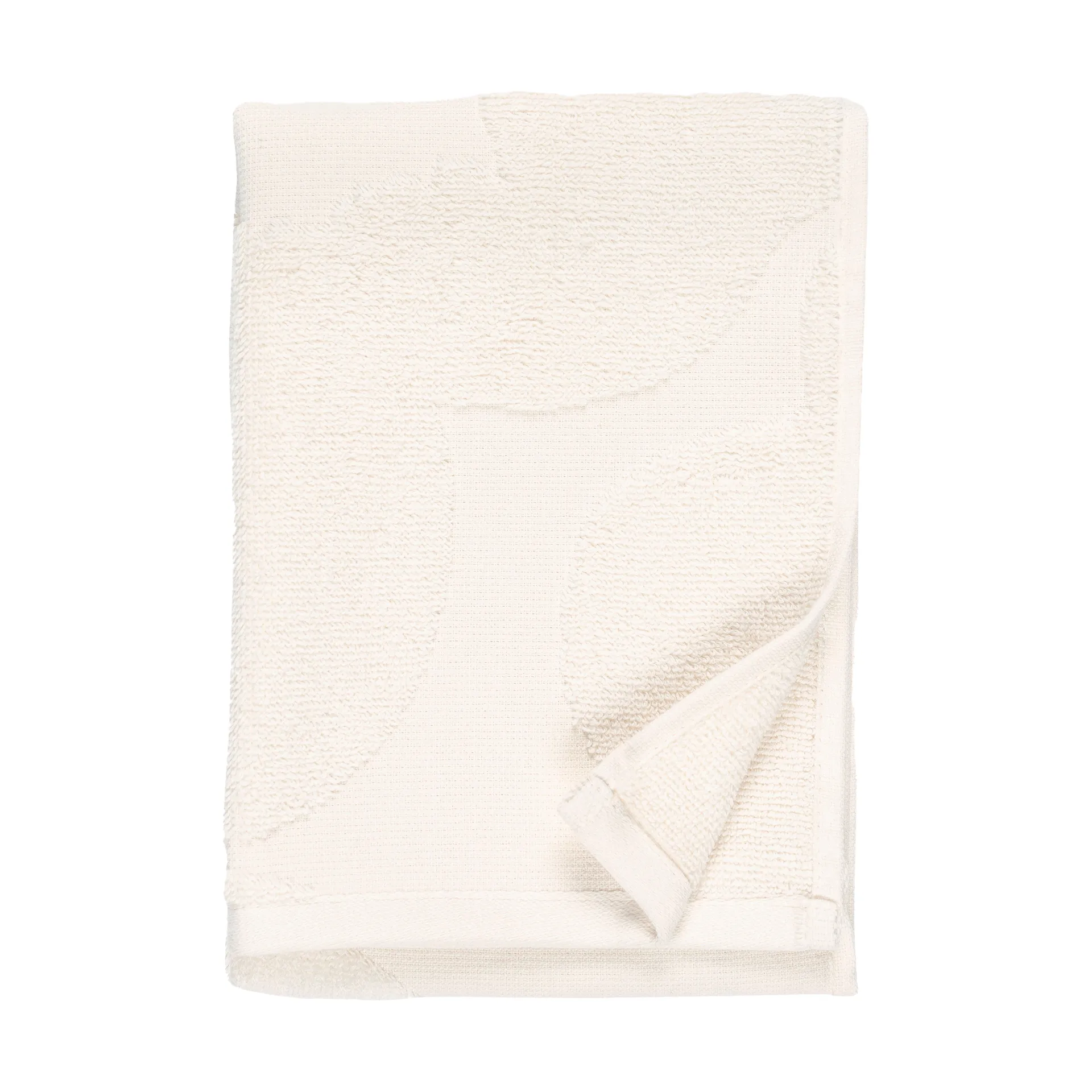 Serviette de bain solide Unikko 70x150 cm, Écru Marimekko