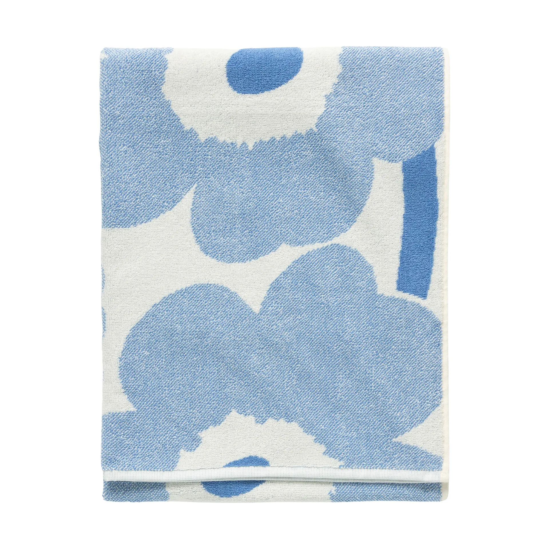 Serviette de bain Unikko 70x150 cm, Bleu Marimekko