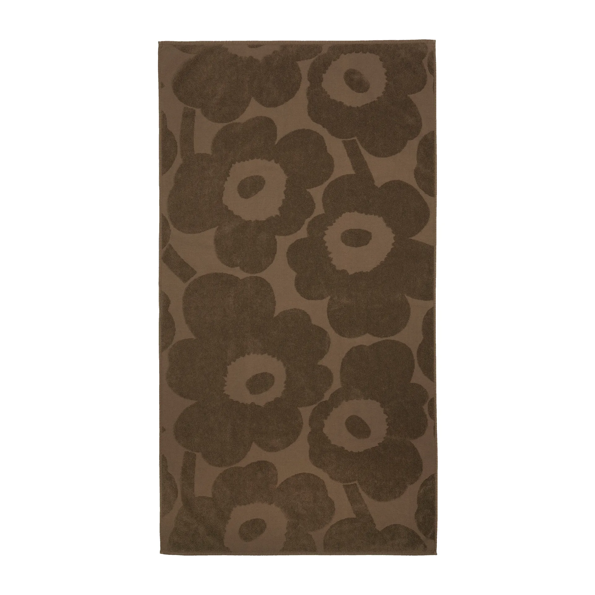 Serviette de bain Unikko 70x150 cm, dark sand Marimekko