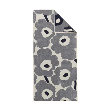 Serviette de bain Unikko 70x150 cm - Off white-blueberry - Marimekko