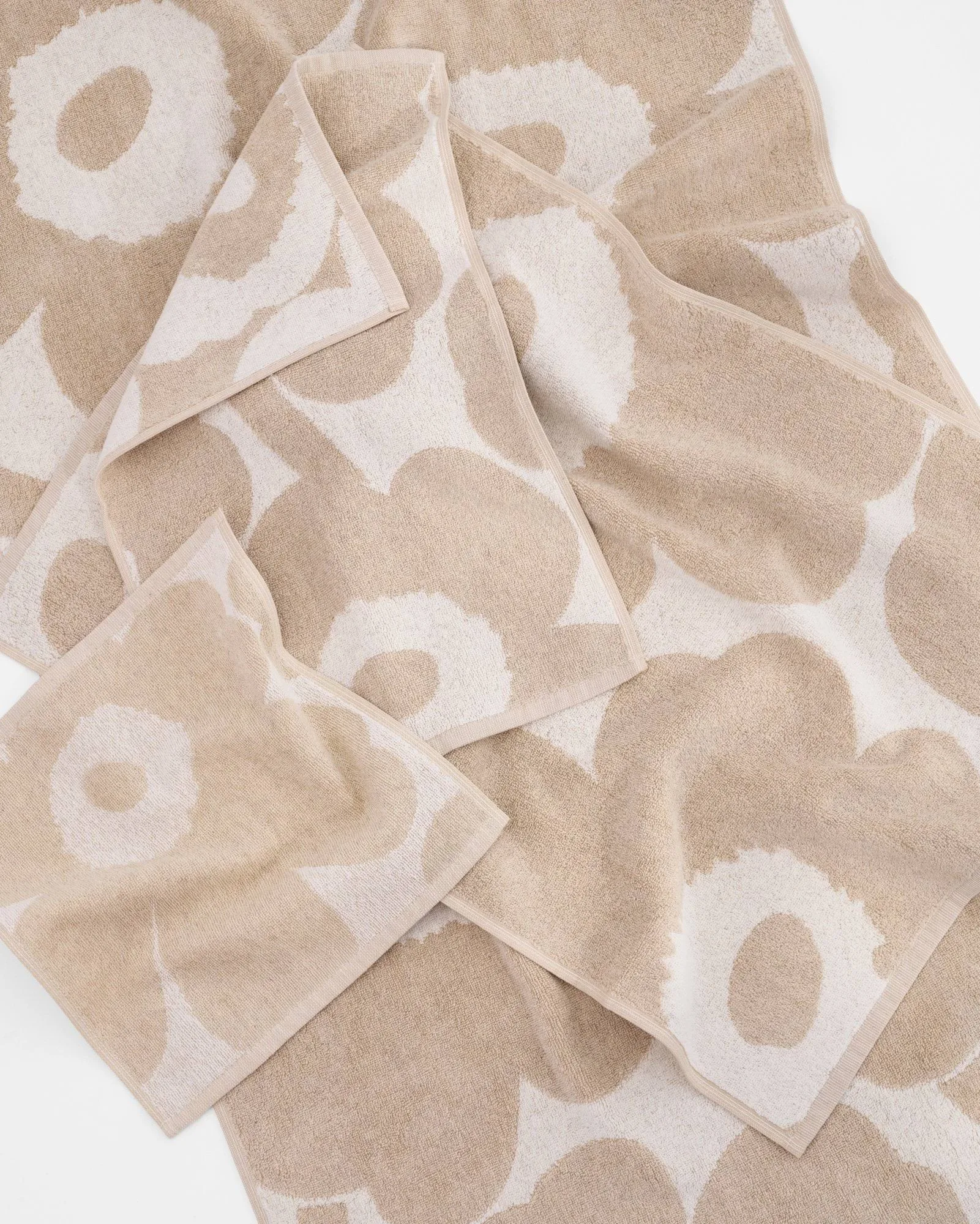 Serviette de bain Unikko 70x150 cm, Off white-linen Marimekko