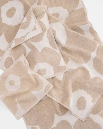 Serviette de bain Unikko 70x150 cm - Off white-linen - Marimekko