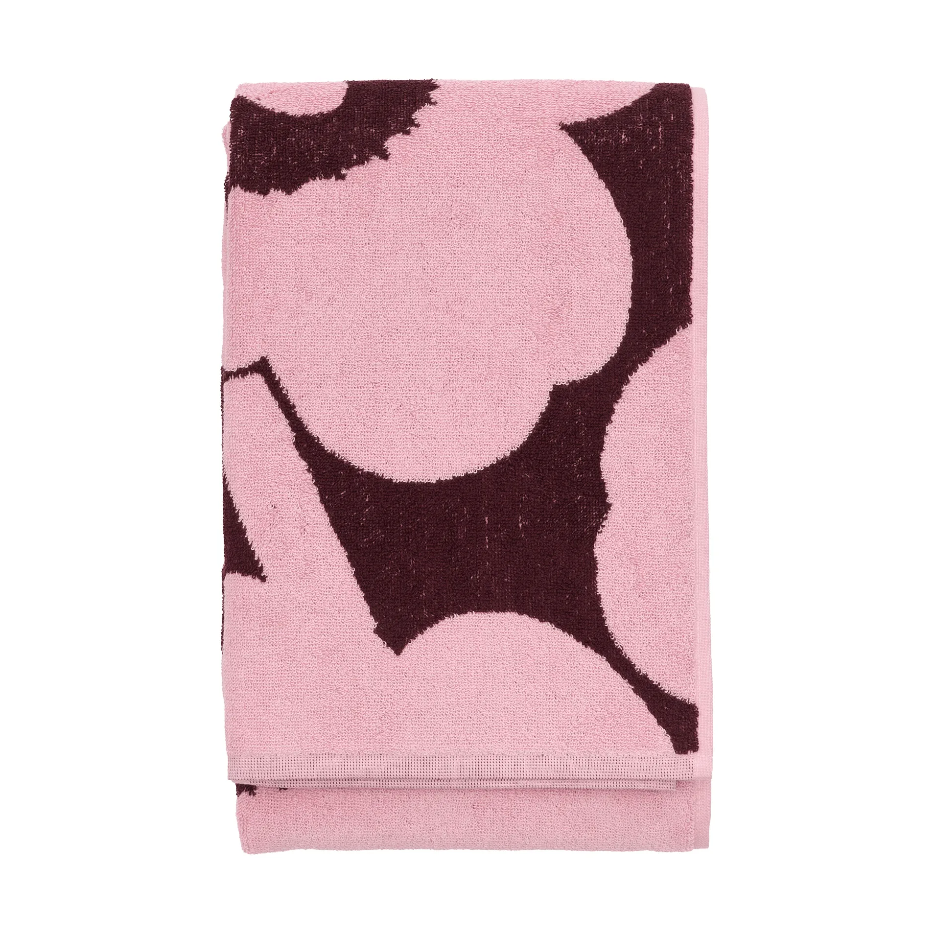 Serviette de bain Unikko 70x150 cm, Plum-rose Marimekko