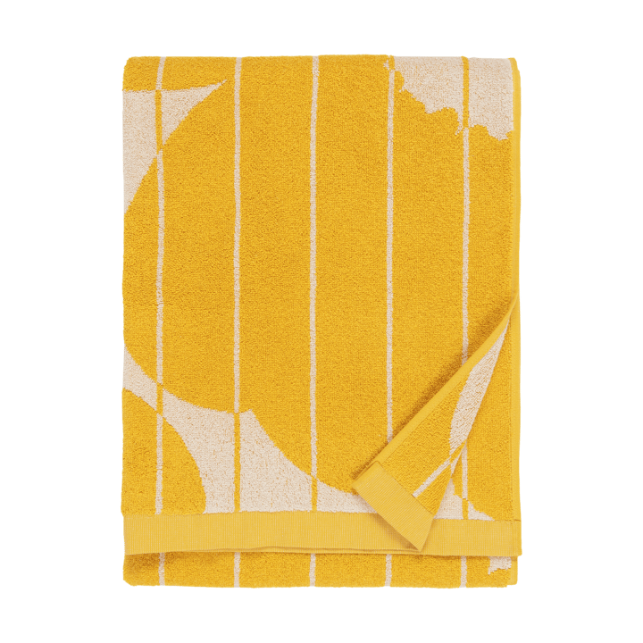 Serviette de bain Vesi Unikko 70x150 cm - Spring yellow-ecru - Marimekko