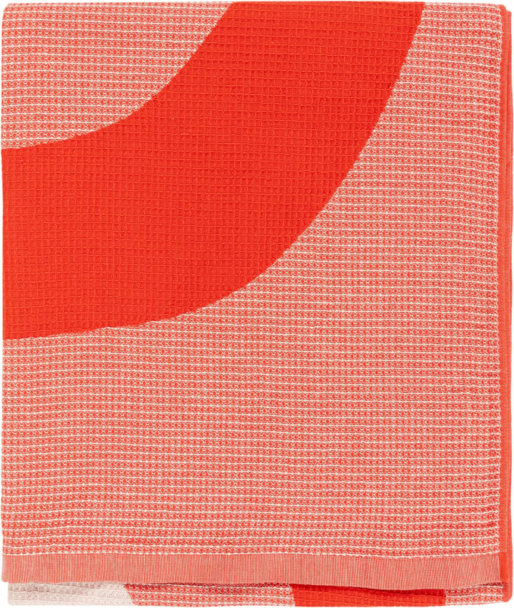 Serviette de plage Melooni 96,5x180 cm - Orange-off white - Marimekko