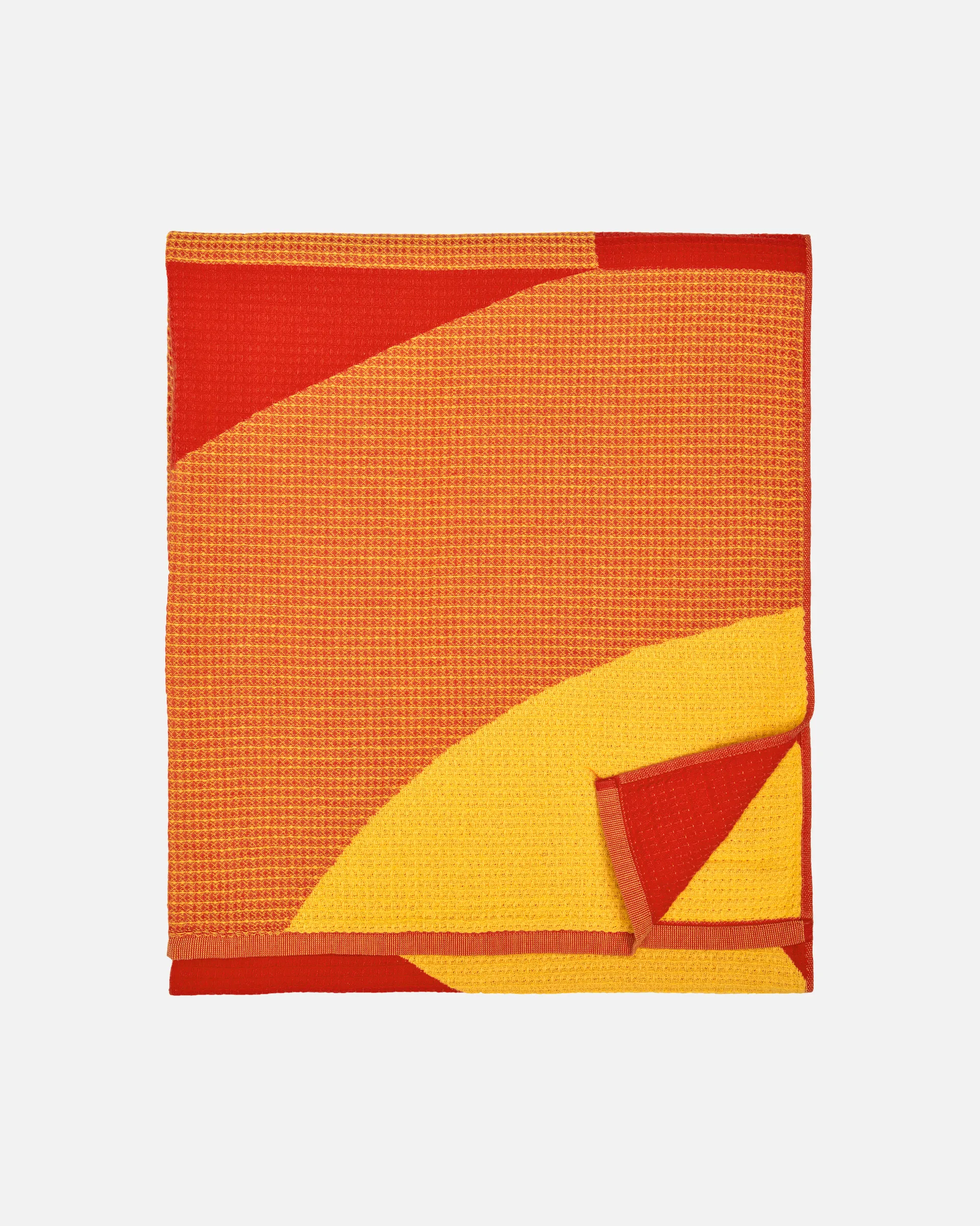 Serviette de plage Paraati 100x180 cm, Rouge-jaune Marimekko