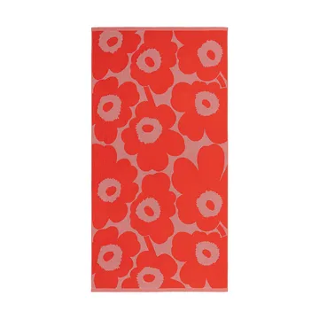 Serviette de plage Unikko 96,5x180 cm - L. blue-orange - Marimekko