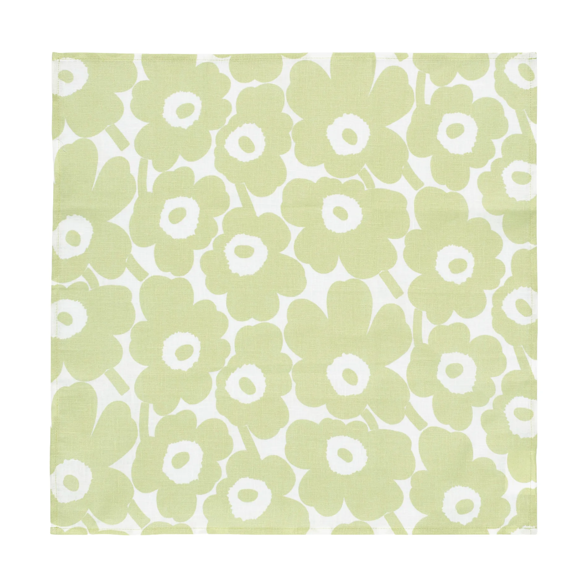 Serviette en tissu Mini unikko 43x43 cm, Pear-white Marimekko