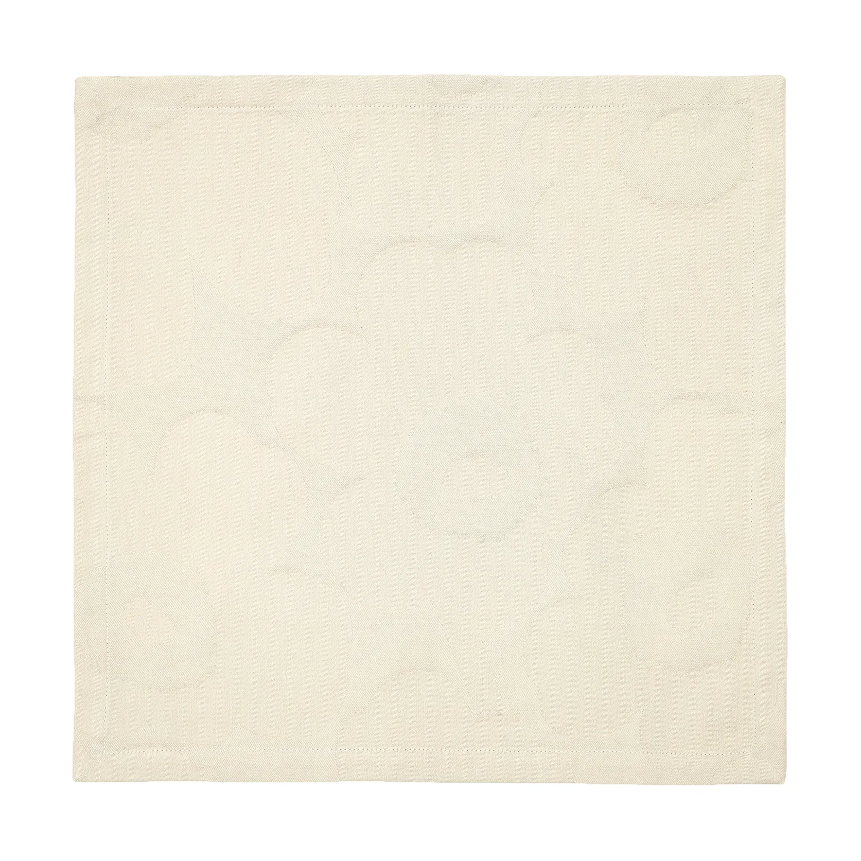 Serviette en tissu Unikko 40x40 lot de 3, White-off white Marimekko