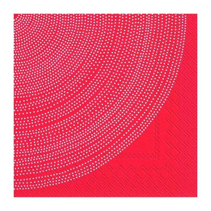 Serviette Fokus 33x33 cm Lot de 20, Red Marimekko