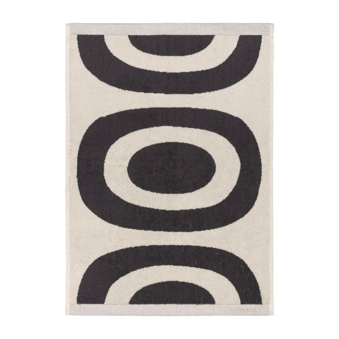 Serviette Melooni 50x70 cm, Charcoal-off white Marimekko