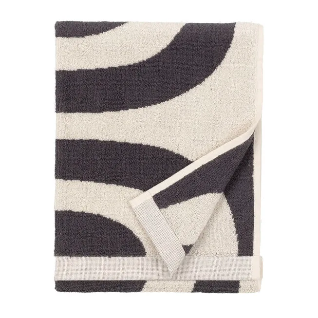 Serviette Melooni 50x70 cm, Charcoal-off white Marimekko