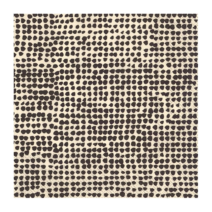 Serviette Orkanen 33x33 cm 20-pack - Linen black - Marimekko