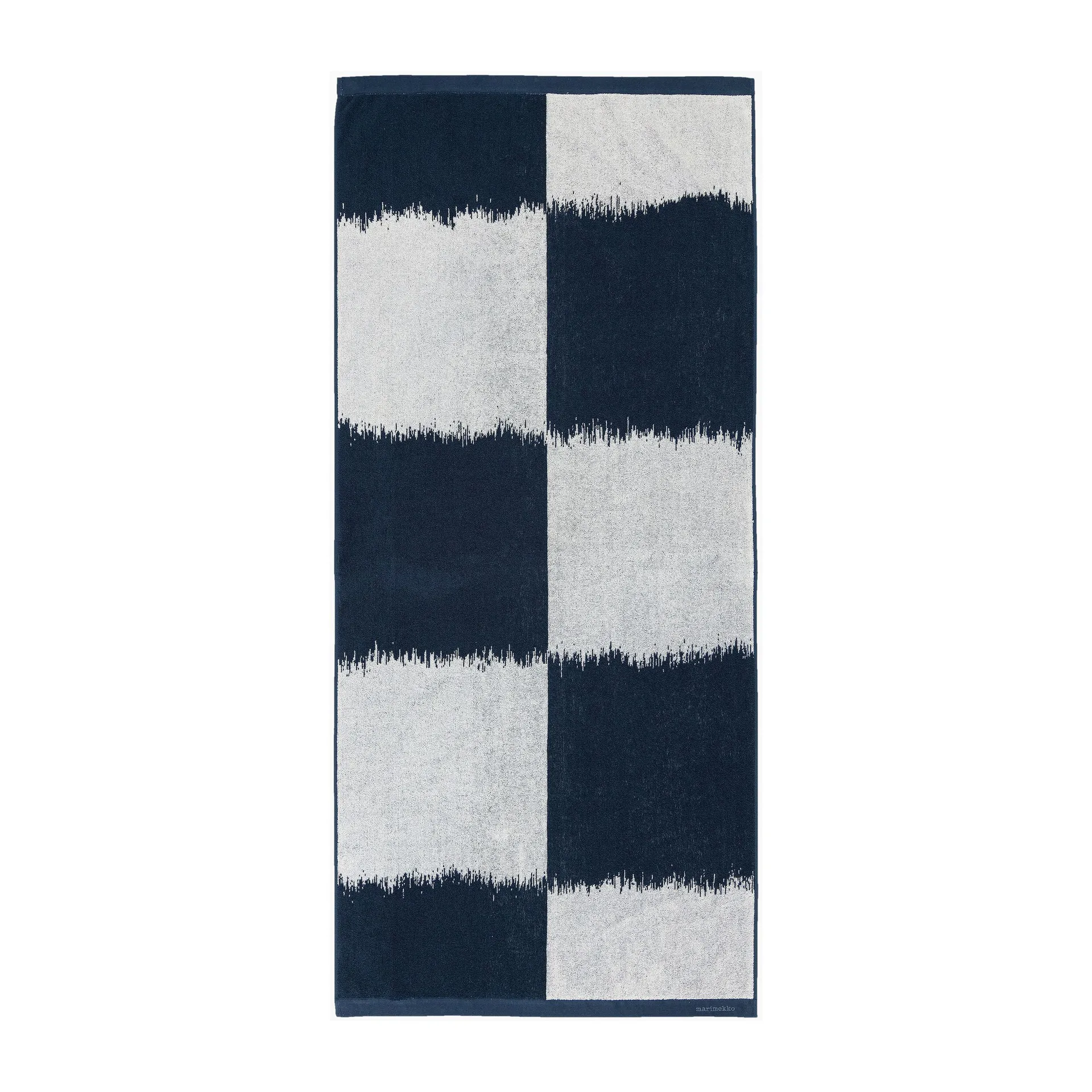 Serviette Ostjakki dark blue-off white, 70x150 cm Marimekko