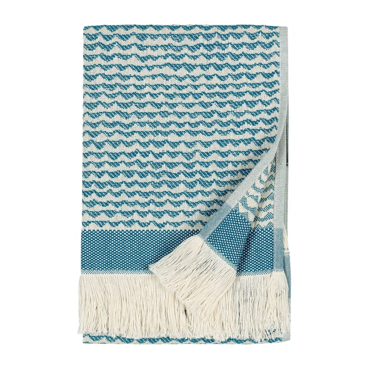 Serviette Papajo blanc cassé-turquoise, 30x50 cm Marimekko