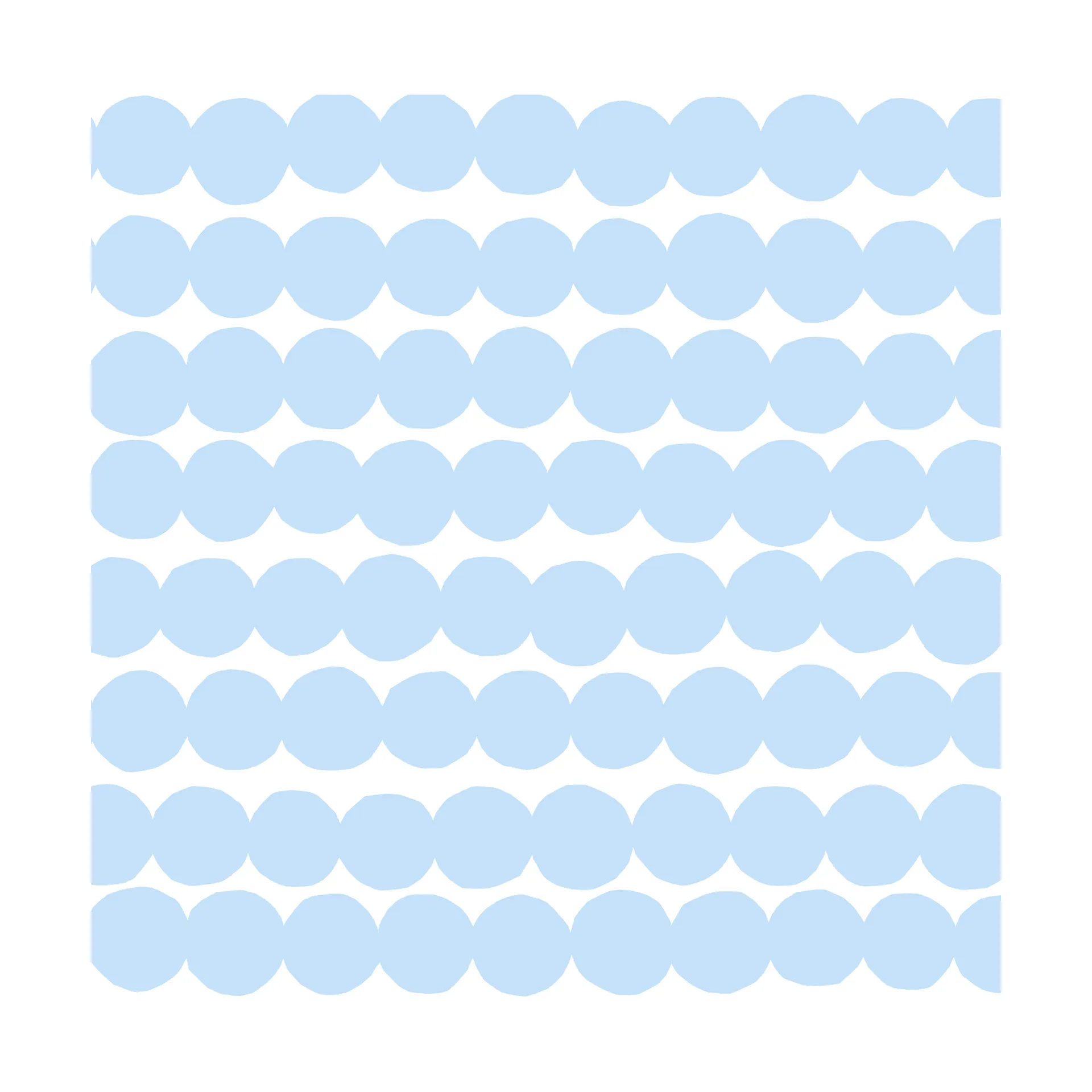 Serviette Räsymatto 33x33 cm Lot de 20, Light Blue Marimekko