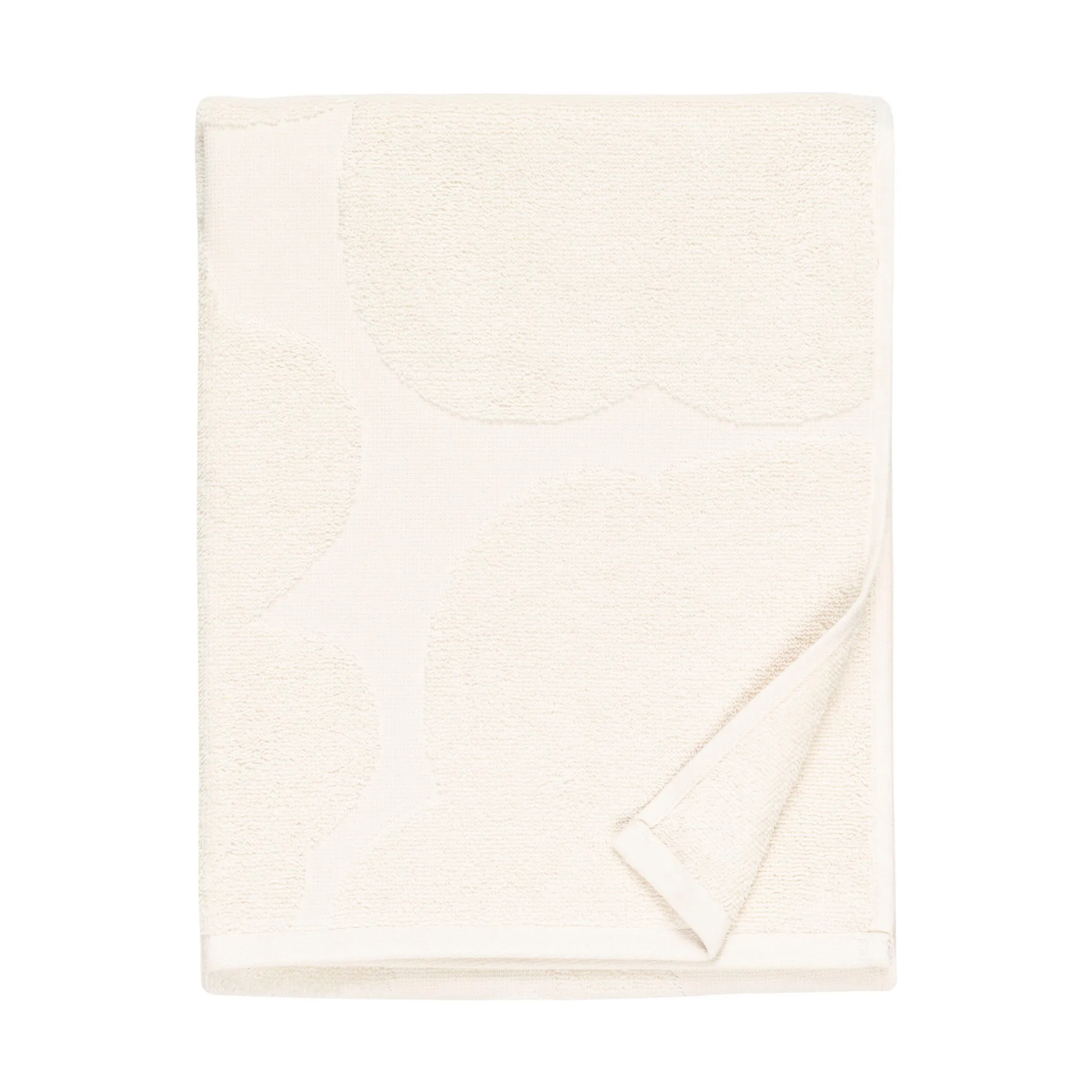 Serviette solide Unikko 50x70 cm, Écru Marimekko