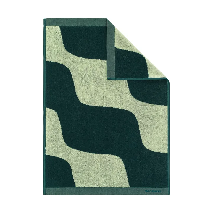 Serviette Taifuuni 50x70 cm - Pear-dark green - Marimekko