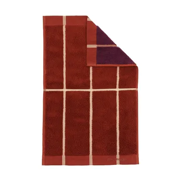 Serviette Tiiliskivi 30x50 cm - Brick-plum-hay - Marimekko
