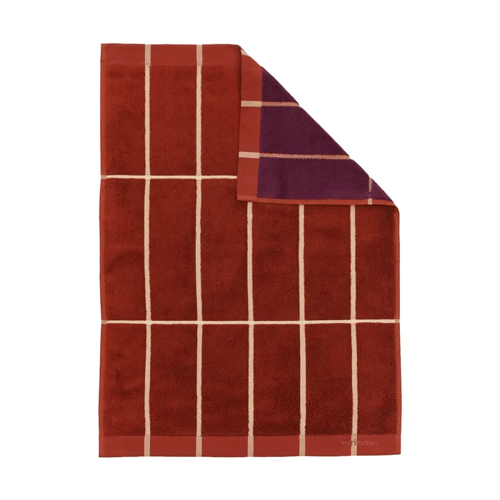 Serviette Tiiliskivi 50x70 cm - Brick-plum-hay - Marimekko