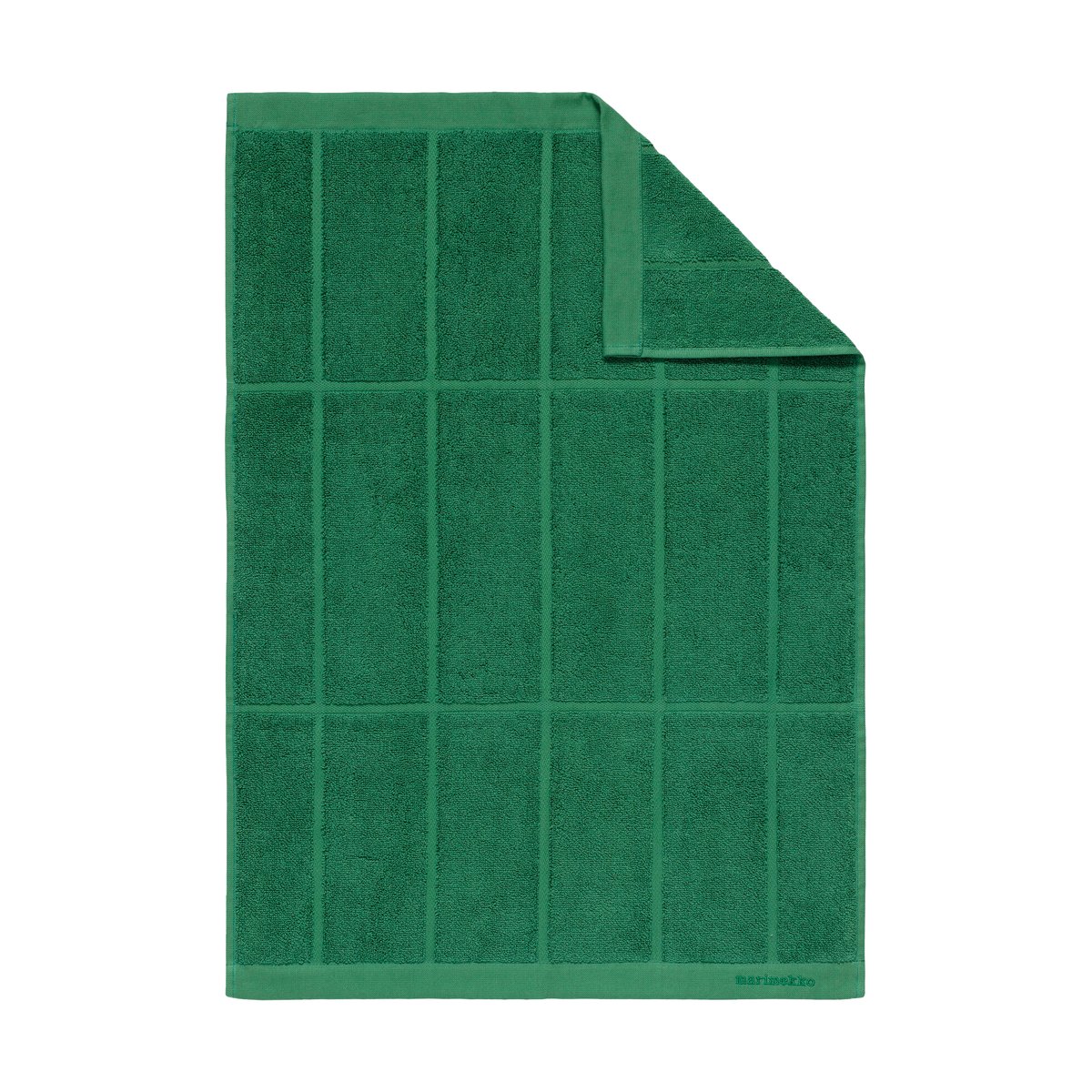Marimekko Serviette Tiiliskivi 50x70 cm Vert | Design Scandinave | Serviettes de toilette | Vert