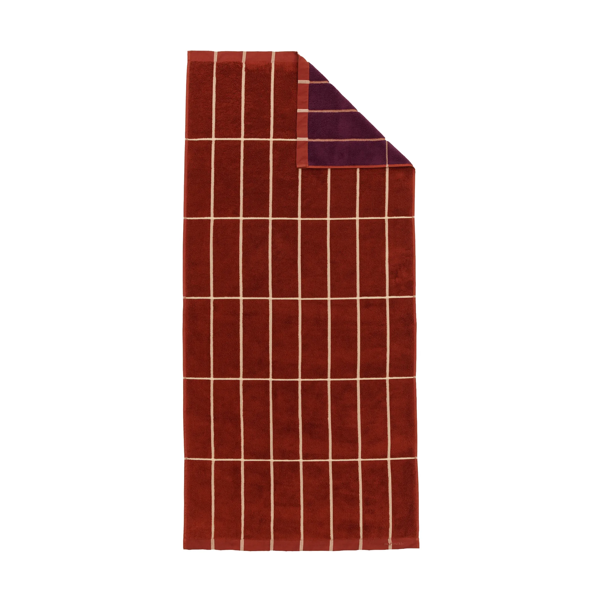 Serviette Tiiliskivi 70x150 cm, Brick-plum-hay Marimekko