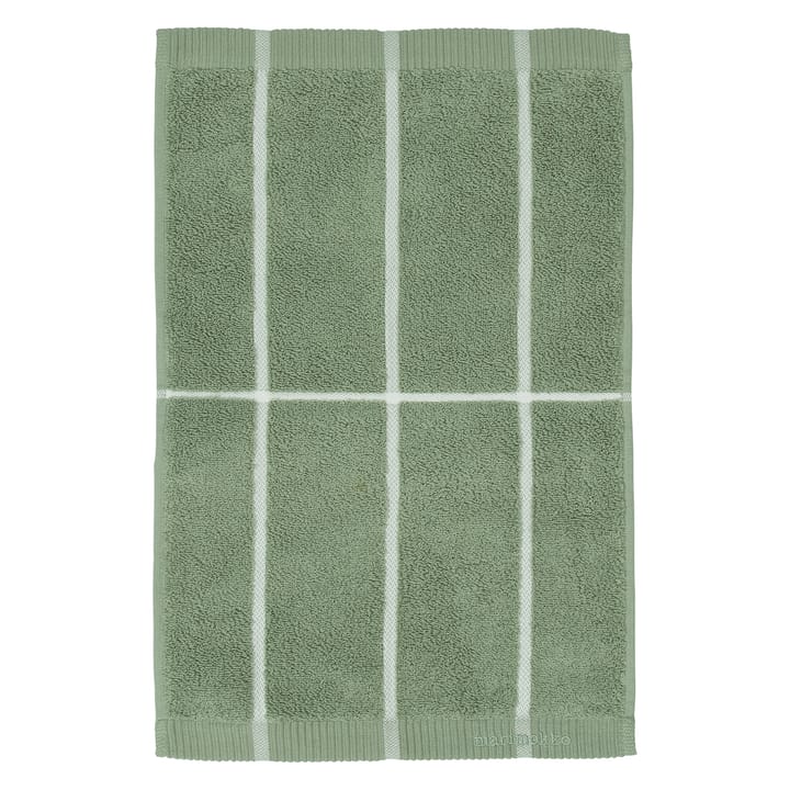 Serviette Tiiliskivi gris vert-blanc - 30x50 cm - Marimekko