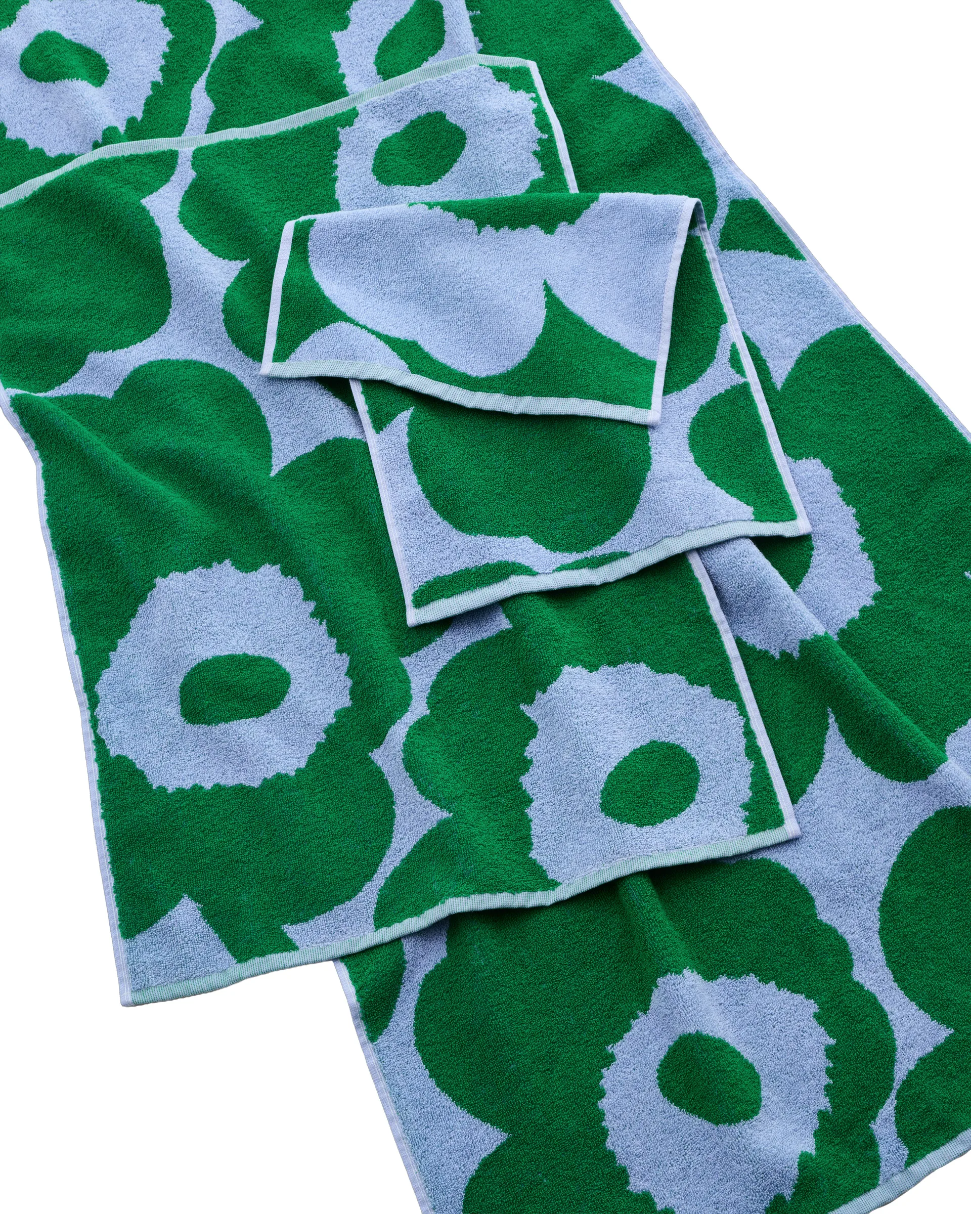 Serviette Unikko 30x50 cm, Light blue-green Marimekko