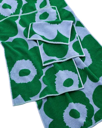 Serviette Unikko 30x50 cm - Light blue-green - Marimekko