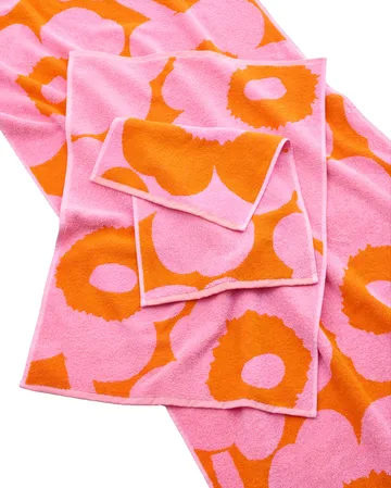 Serviette Unikko 30x50 cm - Orange-pink - Marimekko