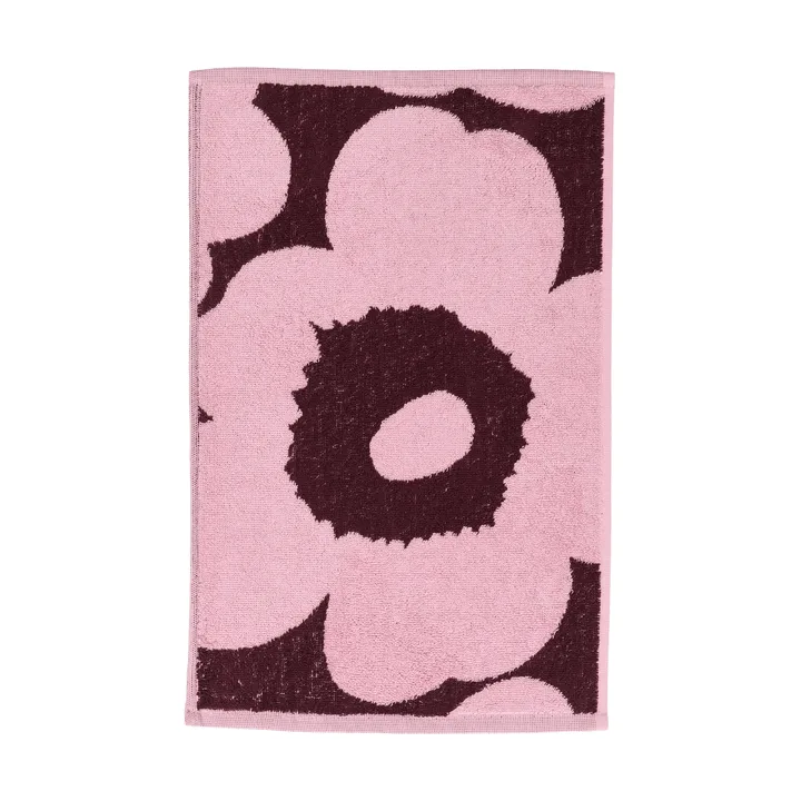 Serviette Unikko 30x50 cm - Plum-rose - Marimekko