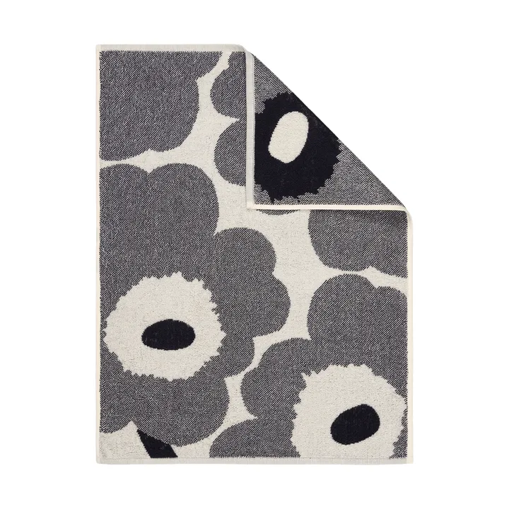 Serviette Unikko 50x70 cm - Off white-blueberry - Marimekko