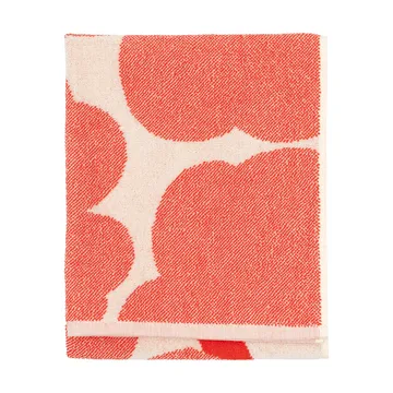Serviette Unikko 50x70 cm - Off white-orange red - Marimekko