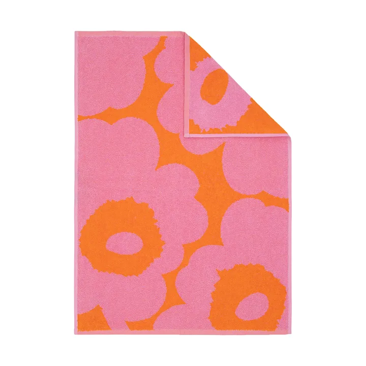 Serviette Unikko 50x70 cm - Orange-pink - Marimekko