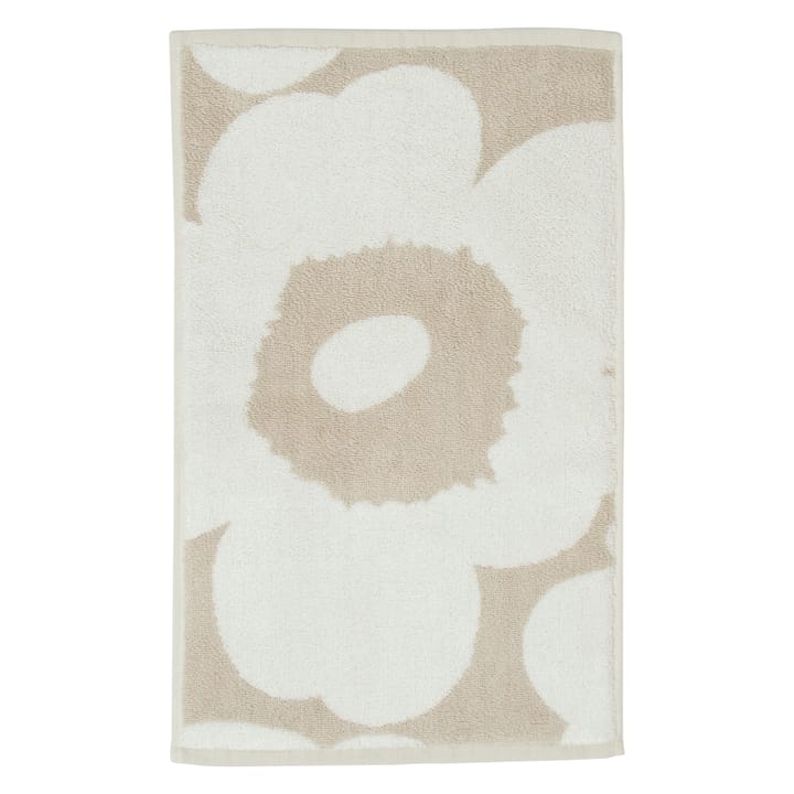 Serviette Unikko beige-blanc - 30x50 cm - Marimekko