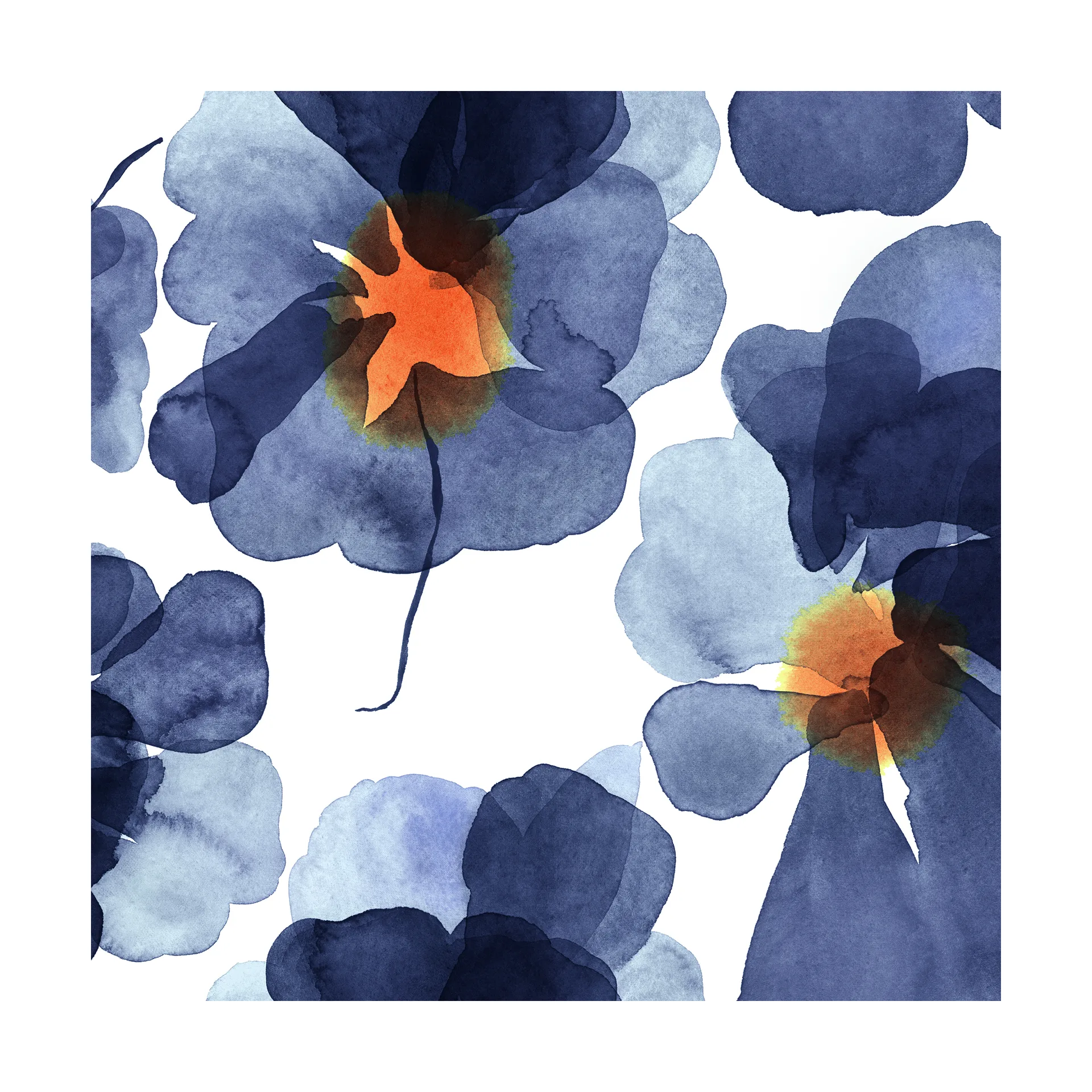 Serviette Valsso 33x33 cm Lot de 20, Blue Marimekko